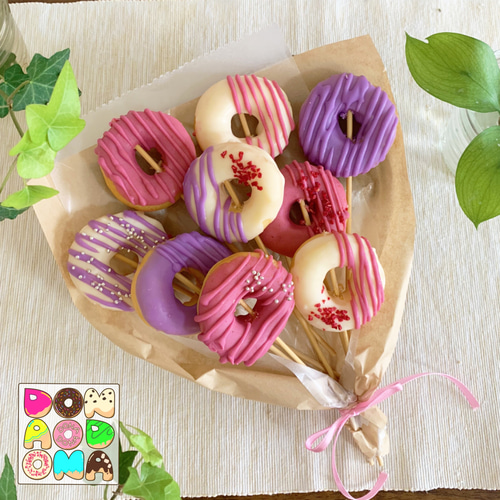 母の日に】ドーナツブーケ【冷凍便】 スイーツ・お菓子・パン DONADONA