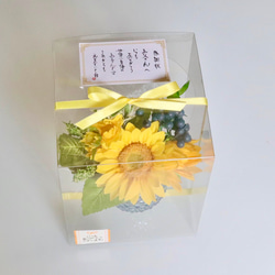 父の日にも《ずっと咲いてる》夏の花ひまわり＆ブルーベリー（無料ギフトラッピング） 9枚目の画像