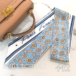 リボンスカーフ バッグスカーフ バッグチャーム 442 スカーフ