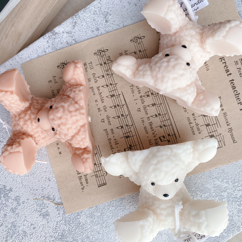 でんぐり返しクマちゃん、ソイキャンドル キャンドル