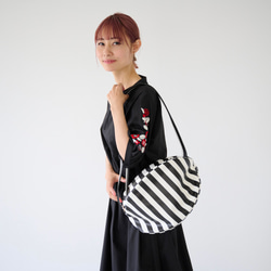 ﾓﾘﾉｶﾞｯｺｳ シワになりにくい エスニック刺繍ワンピースドレス(ブラック)｜mg-op18-bk 17枚目の画像