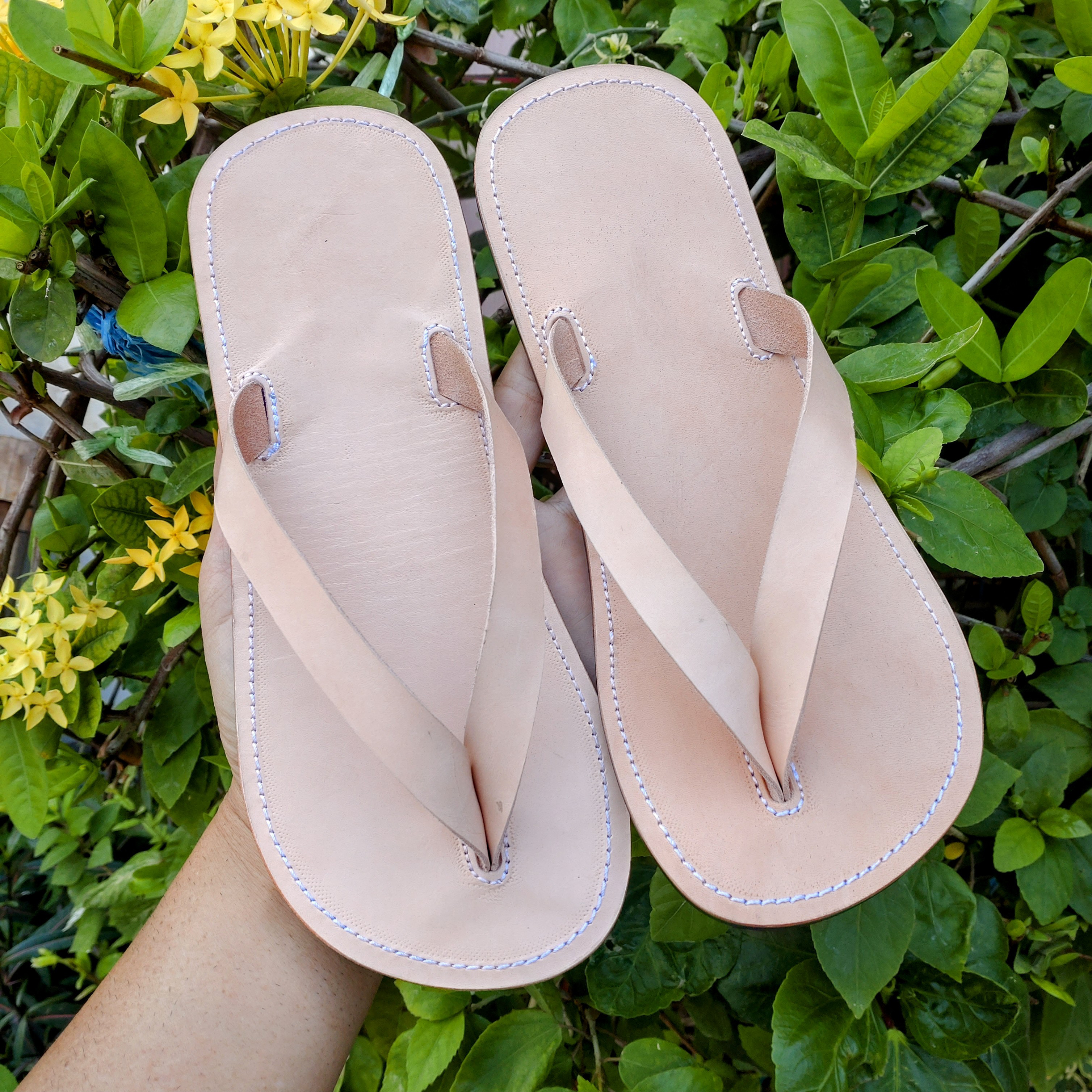 ★本革★ヌメ革★ビーチサンダル★22cmから28cm★★ハンドメイド