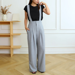 regleam ハイウェスト2WAYサロペット　ダークグレー ハイウェスト2WAYサロペット｜HIGH WAIST 2WAY OVERALLSの通販