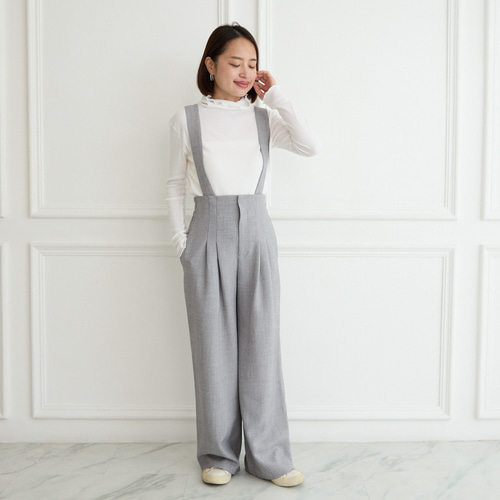 3サイズ】着回し抜群 肩紐を取り外せる 2Way 大人女子なハイウエスト