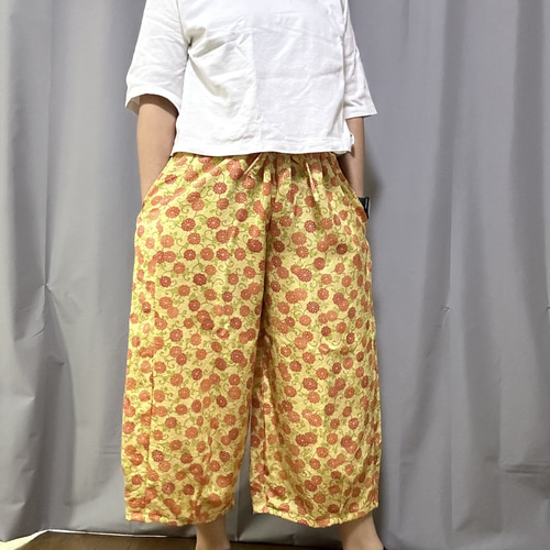 着物、浴衣リメイク／チュニック＆バルーンパンツ／セットアップ★フリーサイズ 1961603898.jpg?1688524616