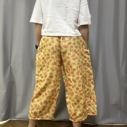 着物リメイク＊バルーンパンツ ロングパンツ maricos 通販 17761676