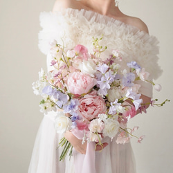 ピオニーブーケ　ブートニア付き ピオニー ブーケ のおすすめ人気通販 検索結果｜Creema(クリーマ