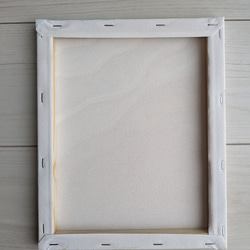 キャンバスアート　原画　「２匹の白い猫」 7枚目の画像