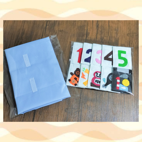 エプロンシアター『すうじのうた♪』 おもちゃ・人形 vintage