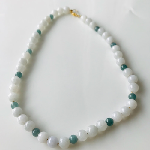P245-001］ ジェイド ヒスイ ネックレス ブレスレット ミャンマー産 