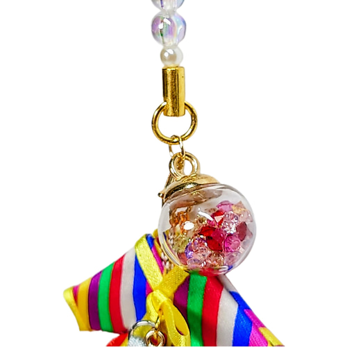 キーホルダー/ストラップ】チマチョゴリ（上：セットン、下：赤