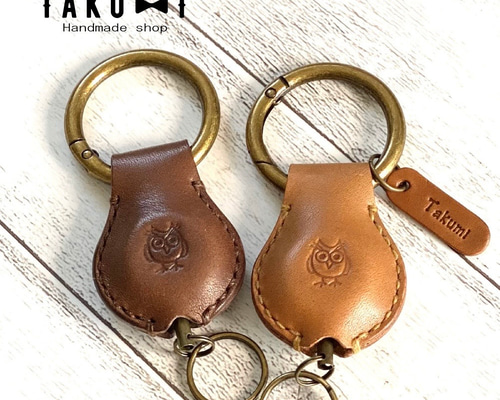 ♡mil様■16個#ラグビー#レザー#キーホルダー#名入れ 名入れ】本革キーホルダー（ラグビー型） | 鳥取砂丘のお土産