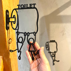『トイレットペーパーブランコ』_トイレサイン_068 4枚目の画像