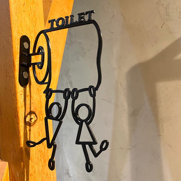 『トイレットペーパーブランコ』_トイレサイン_068 2枚目の画像