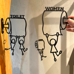 『トイレットペーパーブランコ』_トイレサイン_068 5枚目の画像