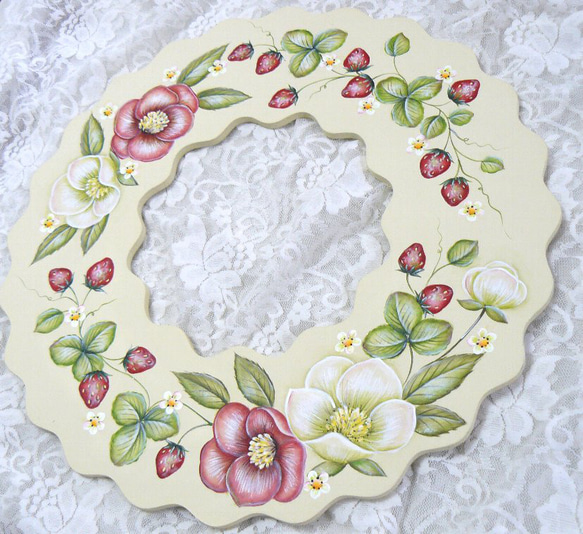 トールペイント(ローズマリング)クリスマスツリー トールペイント