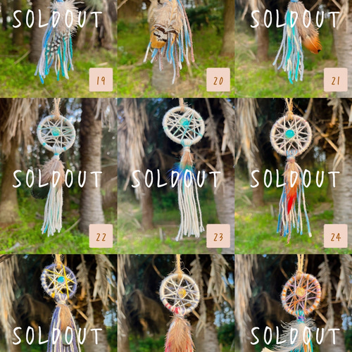 在庫追加!!】ミニドリームキャッチャー タペストリー・壁掛け