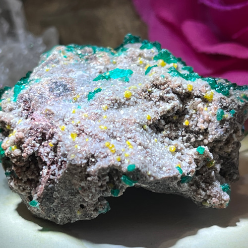 心身のデトックス✿*:・ ダイオプテーズ 翠銅鉱 ラフストーン 原石