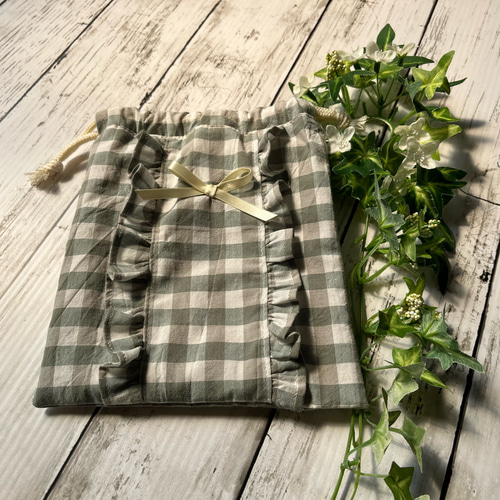 給食袋 ランチョンマットセット 入園入学 チェック ランチョンマット  