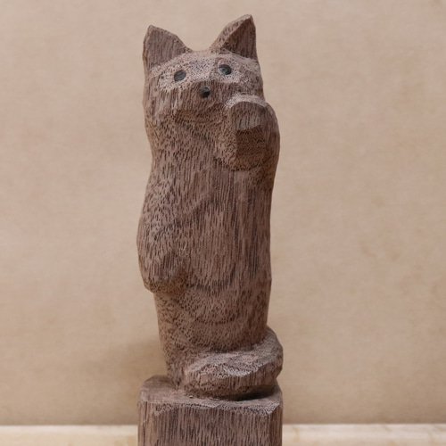 招き猫 大入 木製看板 木彫り レトロ 招き猫 大入 木製看板 木彫り レトロ