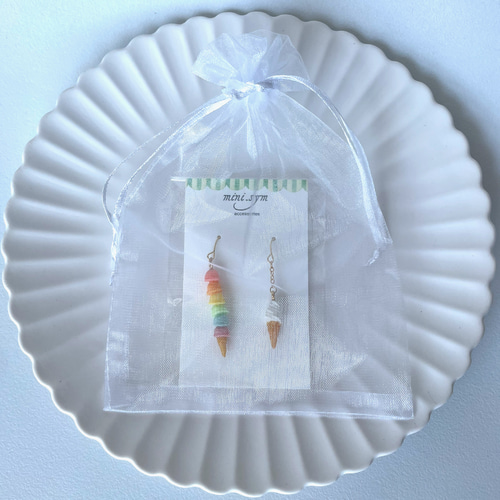 ミニチュアフード】選べる焼き鳥 4種の焼き鳥ピアス イヤリング 両耳