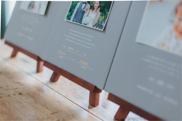 「子育て感謝状」　3つの繋がる想い 　両親贈呈品　両親へのプレゼント to and We happy アルファベット 子育て感謝状 be witnesses swear admire love help each other create peaceful family 和訳 挙式日