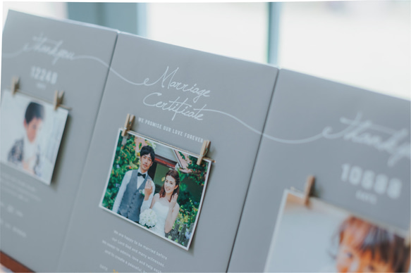 「子育て感謝状」　3つの繋がる想い 　両親贈呈品　両親へのプレゼント to and We happy アルファベット 子育て感謝状 be witnesses swear admire love help each other create peaceful family 和訳 挙式日