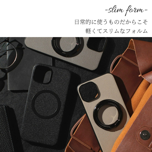 iphone ケース レザー リング付き マグセーフ対応 本革 シンプル 楽天市場】iphone15 ケース レザー iphone15Pro iphone15Plus