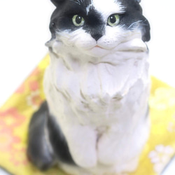 機械猫03 貴婦人猫オブジェ【ハンドメイド 05b1c2bbf2075e6944542e8330bc4e