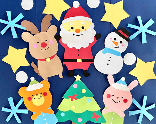 雪ダルマ号☆トナカイさん 店頭商品】 サンタさんと雪だるま・トナカイの置物 各￥1,760(税込) 木