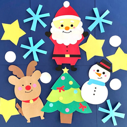 クリスマス☆トナカイ&雪だるま クリスマス☆トナカイ&雪だるま