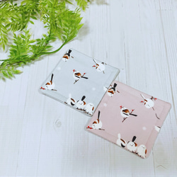 コースター　４枚セット　さくらんぼ　くすみカラー コースター 4枚セット さくらんぼ くすみカラー 配膳用品・キッチン