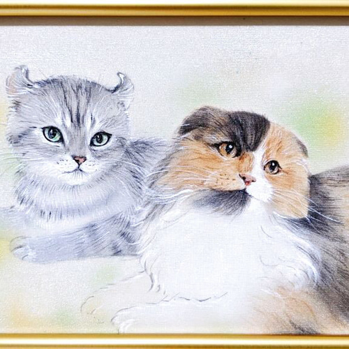 猫の絵 255 水彩画 原画 茶トラ｜Yahoo!フリマ（旧PayPayフリマ）