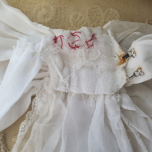 フランスヴィンテージ コミュニオンドレス レース Mon Atelier COUTURE 