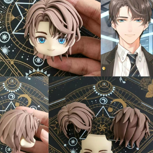 オビツ11ヘッド カスタマイズ オーダーメイド ob11 立体 オビツ11ヘッド カスタマイズ オーダーメイド ob11 立体