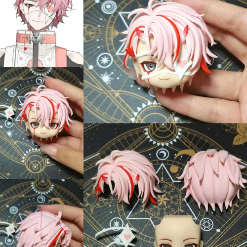オビツ11ヘッド カスタマイズ オーダーメイド ob11 立体 オビツ11ヘッド カスタマイズ オーダーメイド ob11 立体