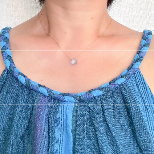 ポメころび◆スイスブルートパーズ×ホワイトジルコンフープイヤリング ポメころび◇スイスブルートパーズ×ホワイトジルコンフープ