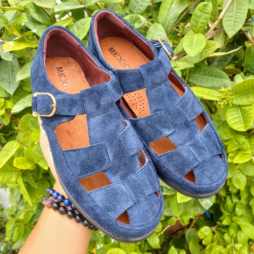 ☆新作☆スエード☆無料サイズ調整☆グルカサンダル☆外反母趾☆足に  