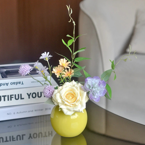 アーティフィシャルフラワー　花瓶、一輪挿し　結婚式　　ウェルカムスペース アーティフィシャルフラワー 造花 瓶花 一輪挿し・花瓶・花器