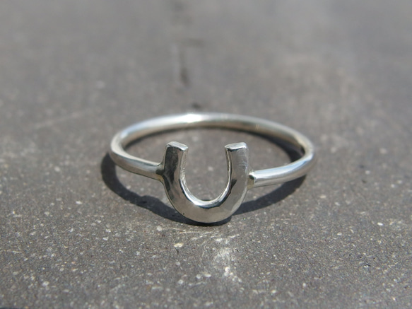 ホースシューリング シルバー【silver】 指輪・リング Norcca 通販