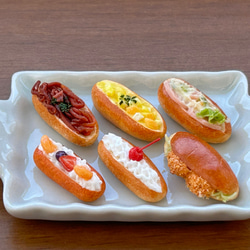 ミニチュア食品サンプル パン5種類・10個セット その他置物
