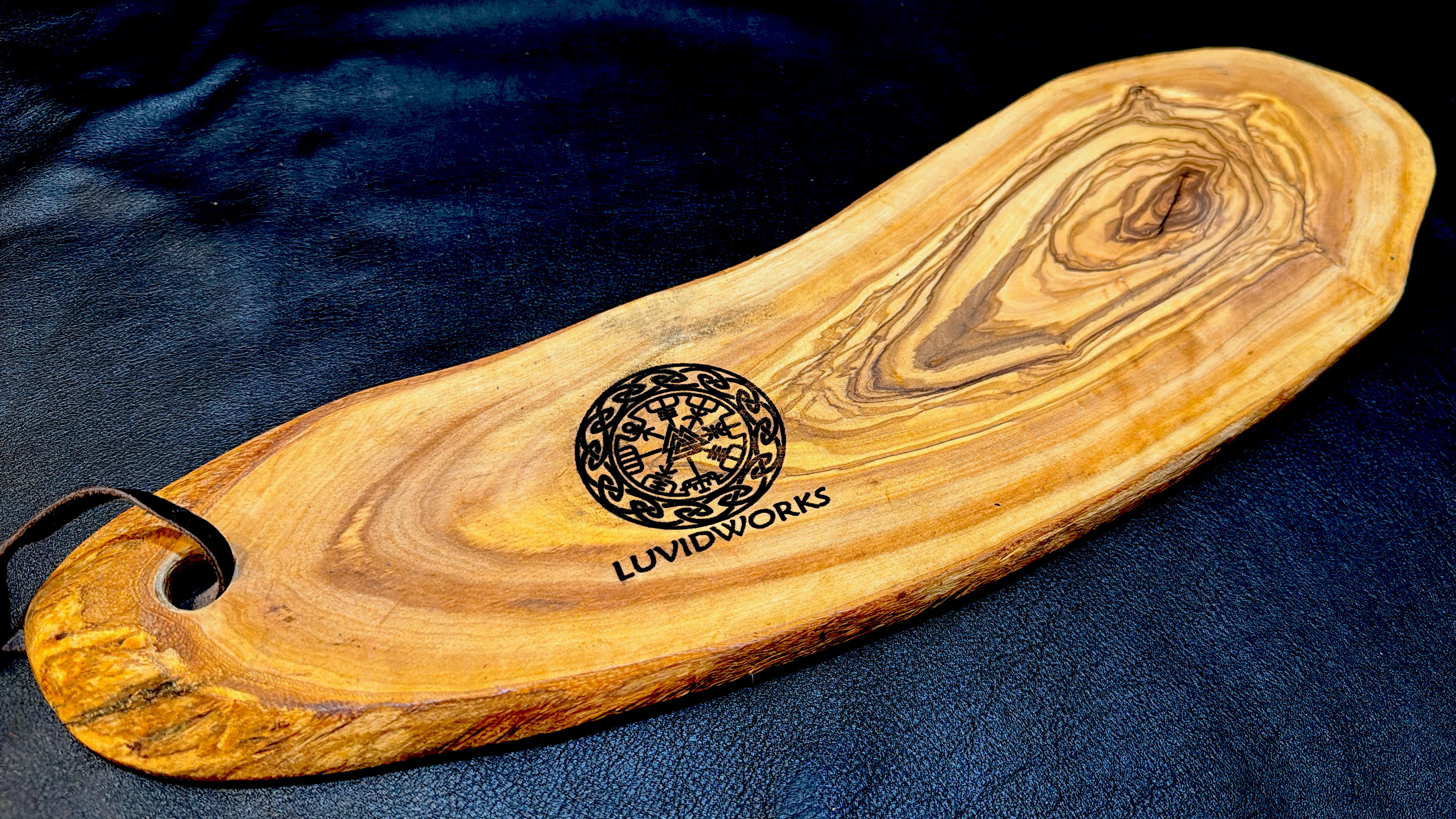 462g LUVIDWORKS オリーブウッド カッティングボード