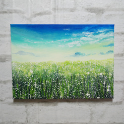 「咲く」　手描き　油絵　風景画　原画　油彩画 楽天市場】手描き 油絵 絵画 額入り 油彩 F4サイズ 新屋敷一平