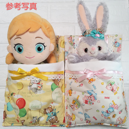 人形用お布団＊ぬいぐるみ用お布団＊寝袋式お布団＊＊ おもちゃ・人形