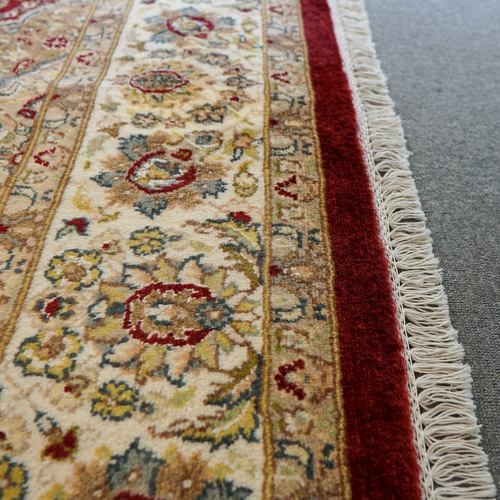 285×180cm【パキスタン手織り絨毯】ダブルノット ペルシャ絨毯