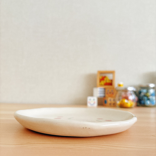 ミルキーなさくらんぼのお皿 小皿 ココロ店 通販 17767949｜Creema