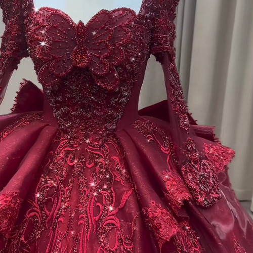 大人気！フロントリボン飾り バックリボン ワインレッド/ボルドー色