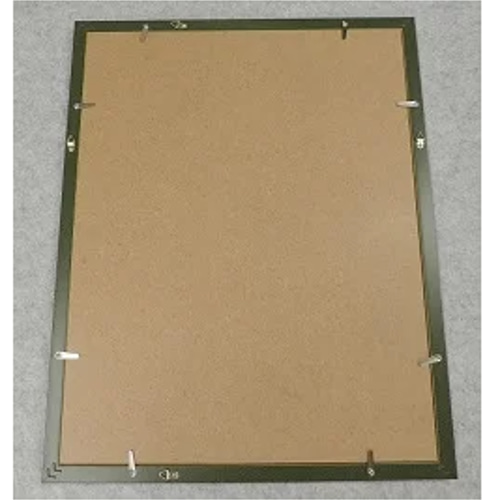 大カツラとカタクリの花」透明水彩画 原画 風景画 額縁付 F4サイズ