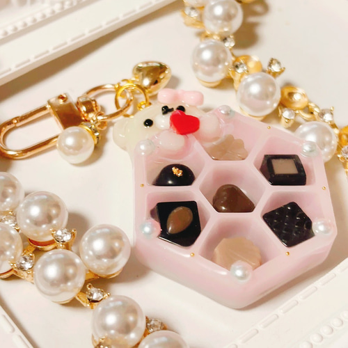 くまさんシェイカーキーホルダー シャカシャカキーホルダー