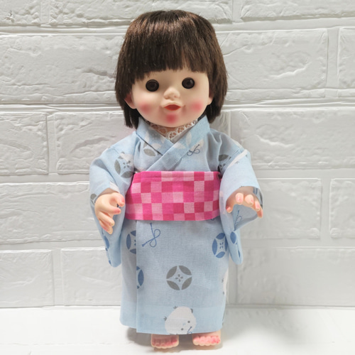 浴衣ひなちゃんひよちゃんセット 花火浴衣セット(80-90cm 紺): ベビー - ナルミヤ オンライン公式